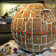 Illustration for article titled Witness the Sugar Content of This Fully-Baked and Frosted Gingerbread Death Star